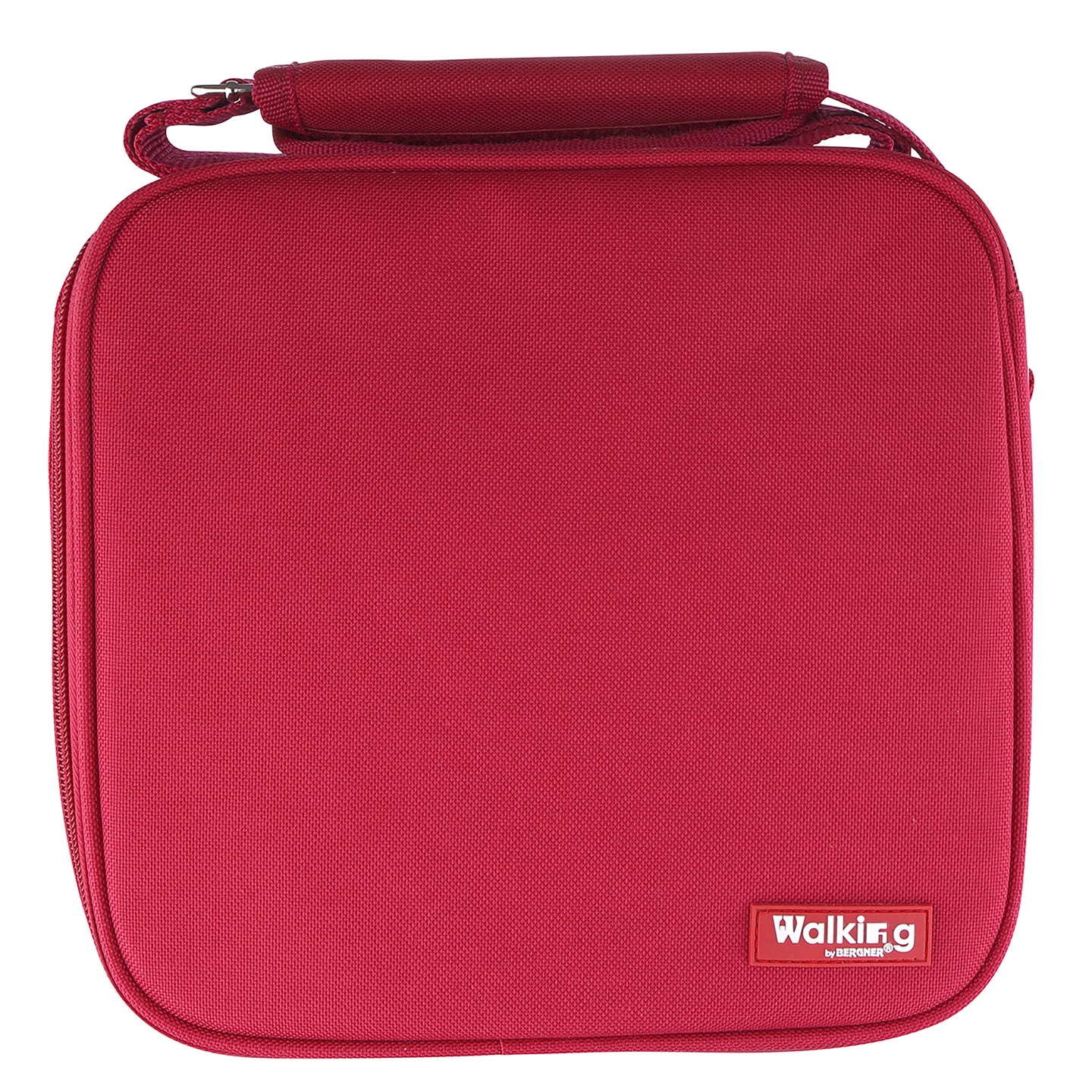 PORTA ALIMENTOS 23X22X13.5CM POLIESTER ROJO WALKING BUSINESS BG